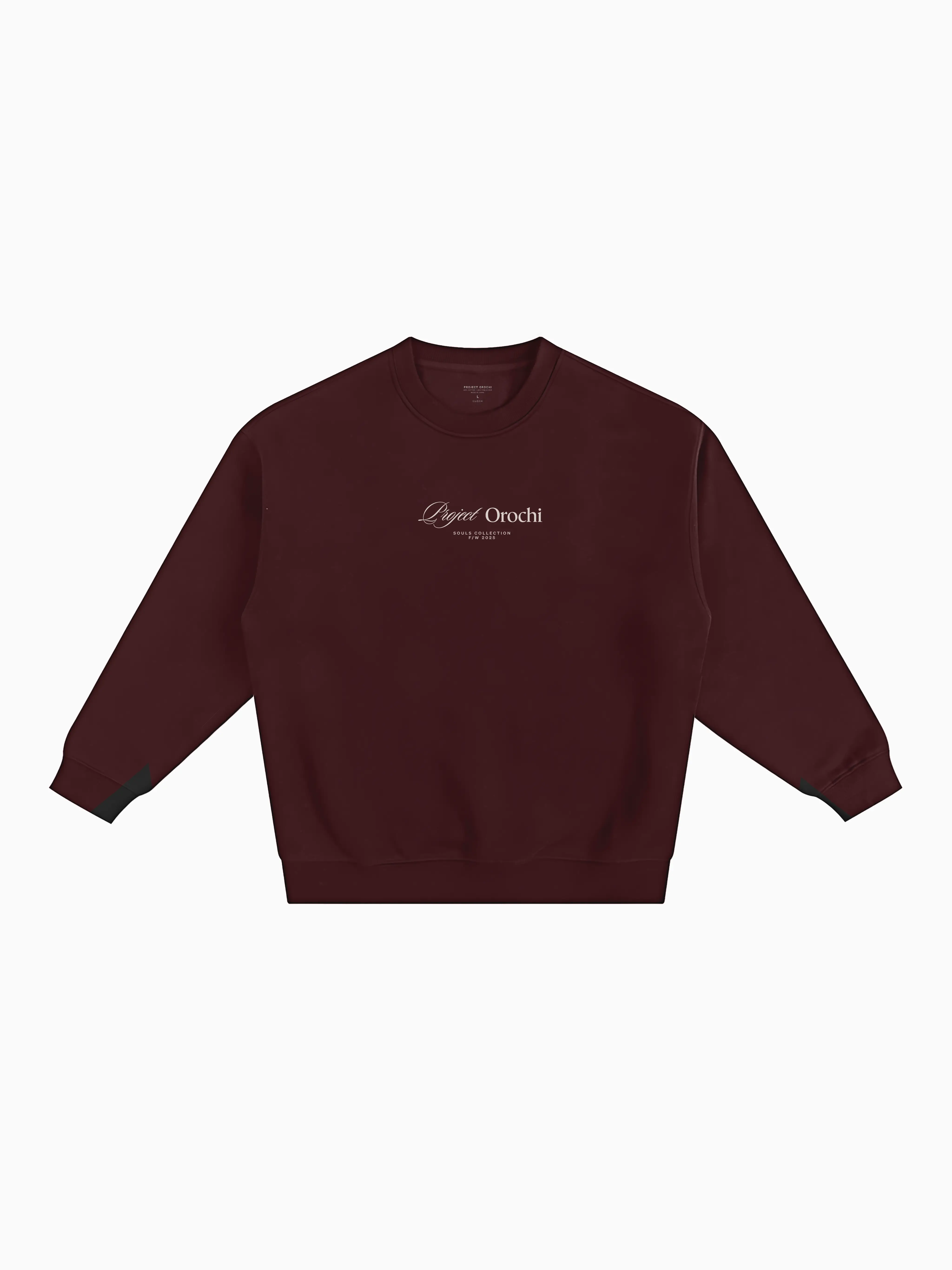 Watchdogs Box Crewneck - Maroon 4 Watchdogs Box Crewneck - Maroon