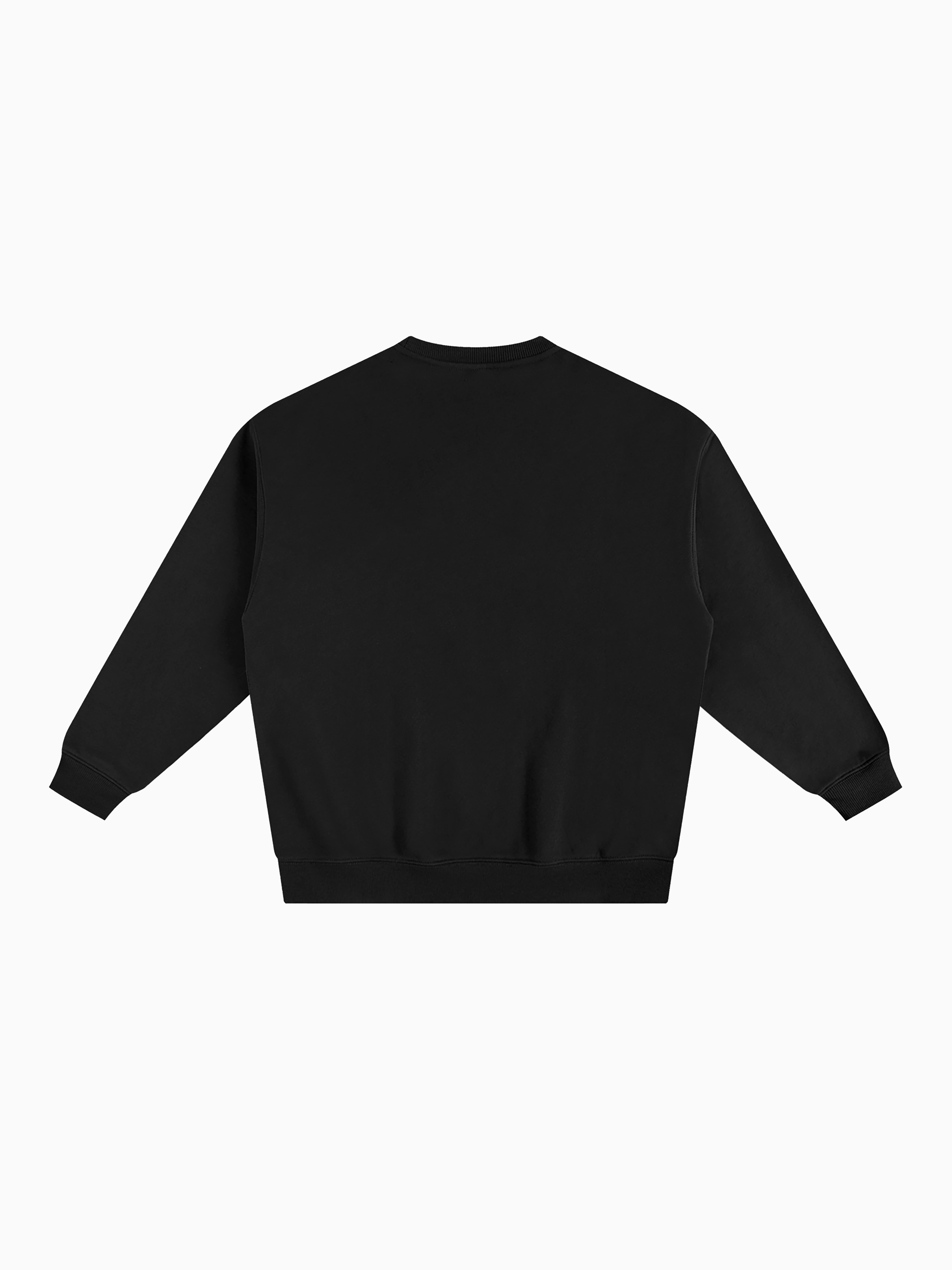 Academia Box Crewneck - Black