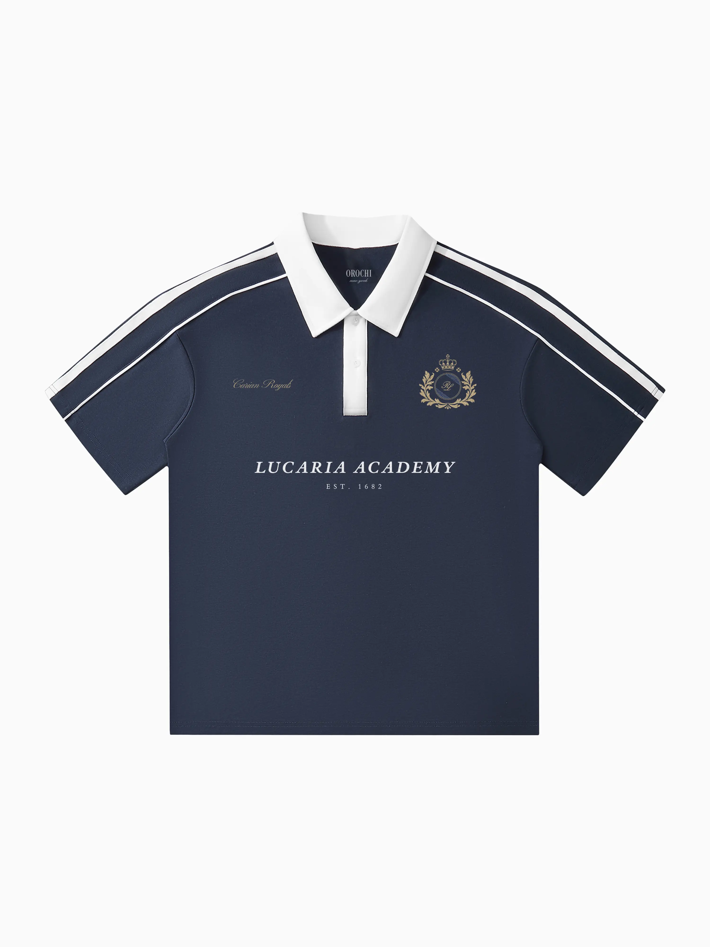 Lucaria Varsity Polo - Navy