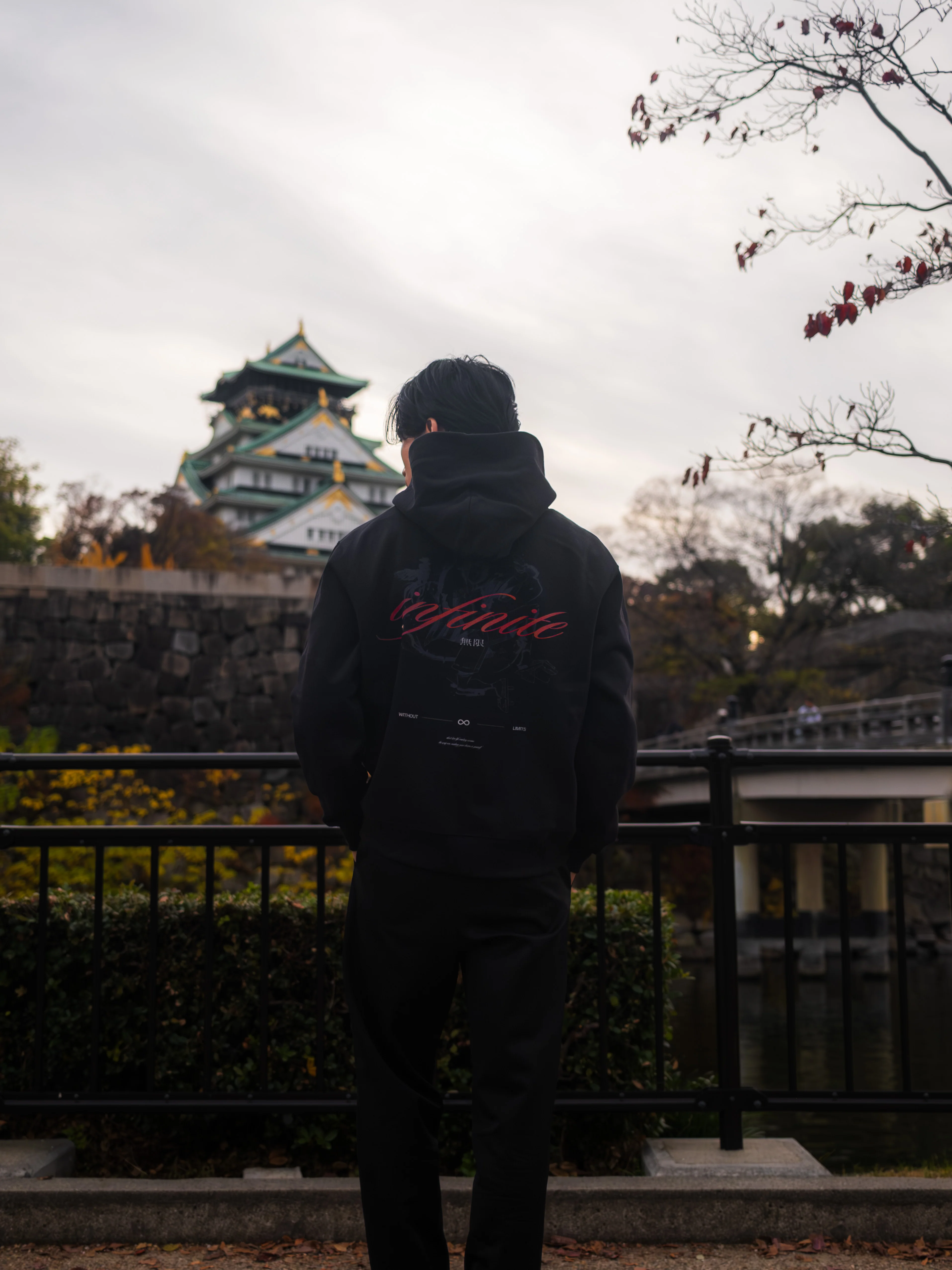 Infinite Box Hoodie - Black