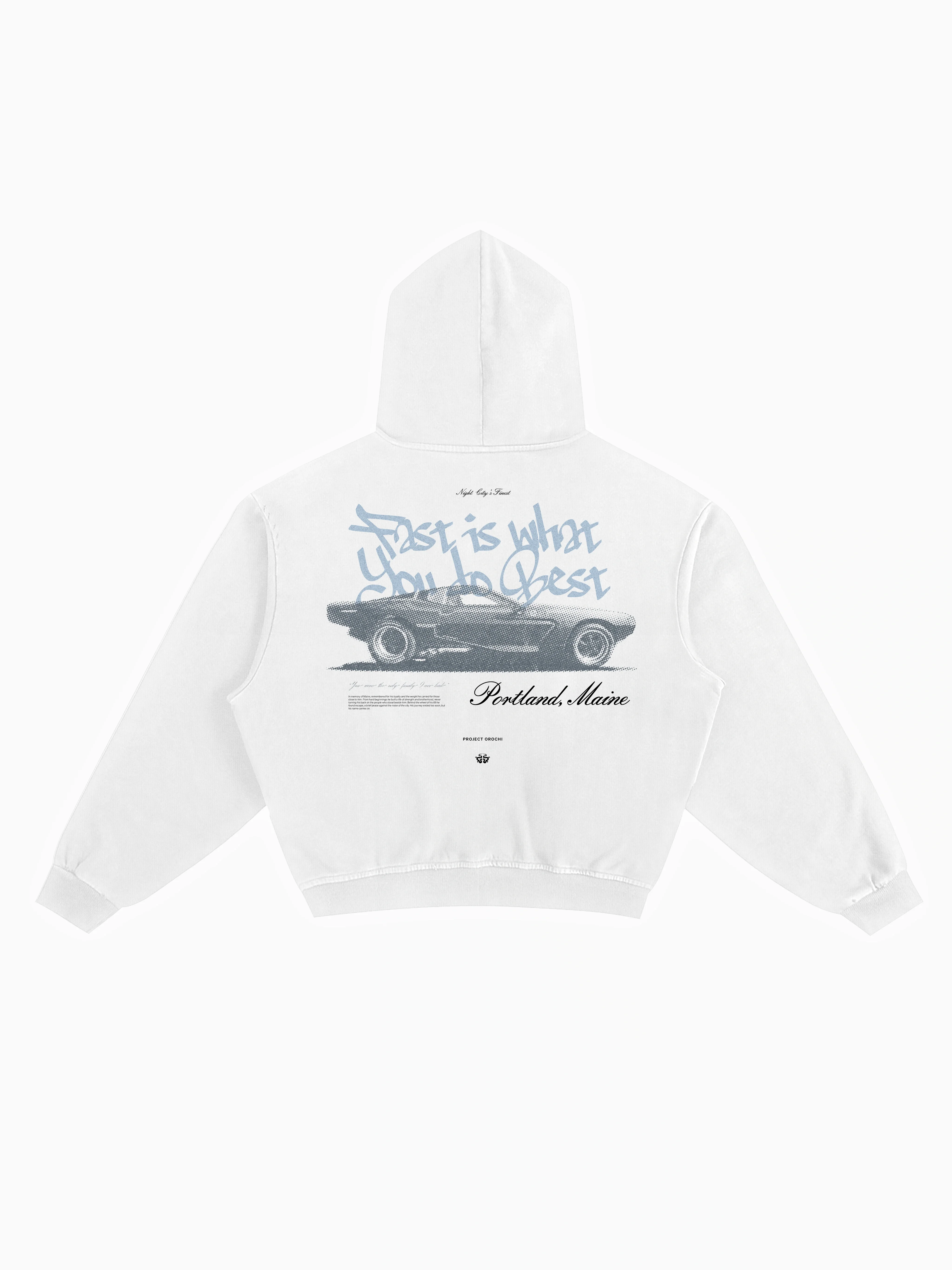 Maine Box Hoodie - White